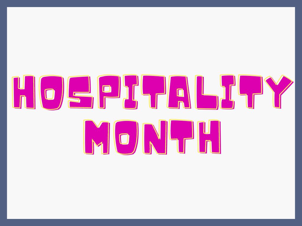 Hospitality month (Presentatio
